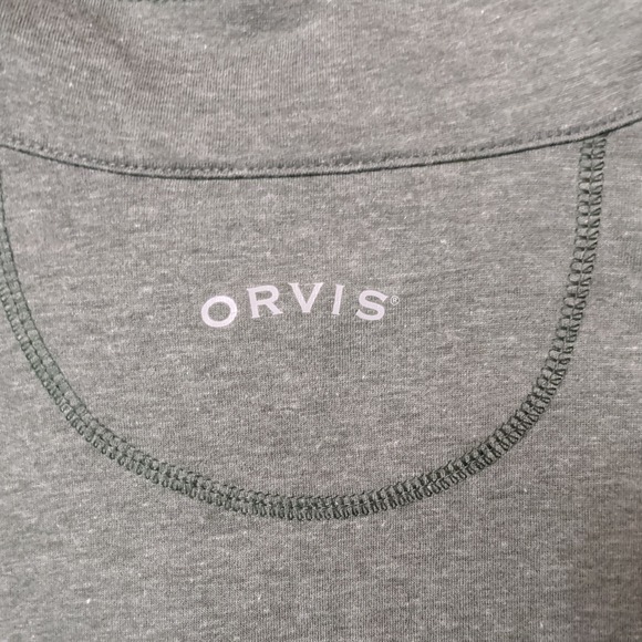 Orvis Men's Lot - XXL and XL - ¼ Zip Pullover and Polo Button Up/¼ Zip up - Blue - Picture 10 of 13